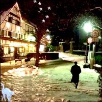 Spaziergang in der Heiligen Nacht. Weihnachtsgedicht und gleichnamiger Zyklus einsch. Illsutration von Hannelore Furch.